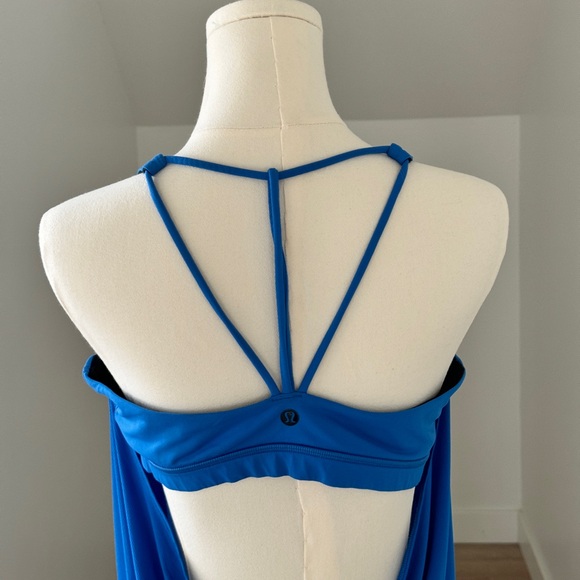 Lululemon CYB Tank | Neon Blue, Size 10, Lightweight & Breathable - Picture 2 of 5